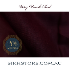 Very Dark Red Turban (Dastar)