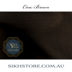 Coca Brown Turban (Dastar)