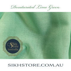 Desaturated Lime Green Turban (Dastar)