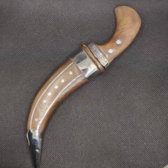 Sarbloh Kirpan with Wooden Miyan/Cover