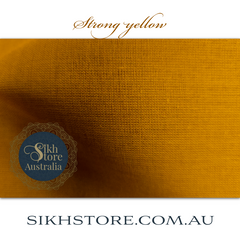 Strong Yellow Turban (Dastar)