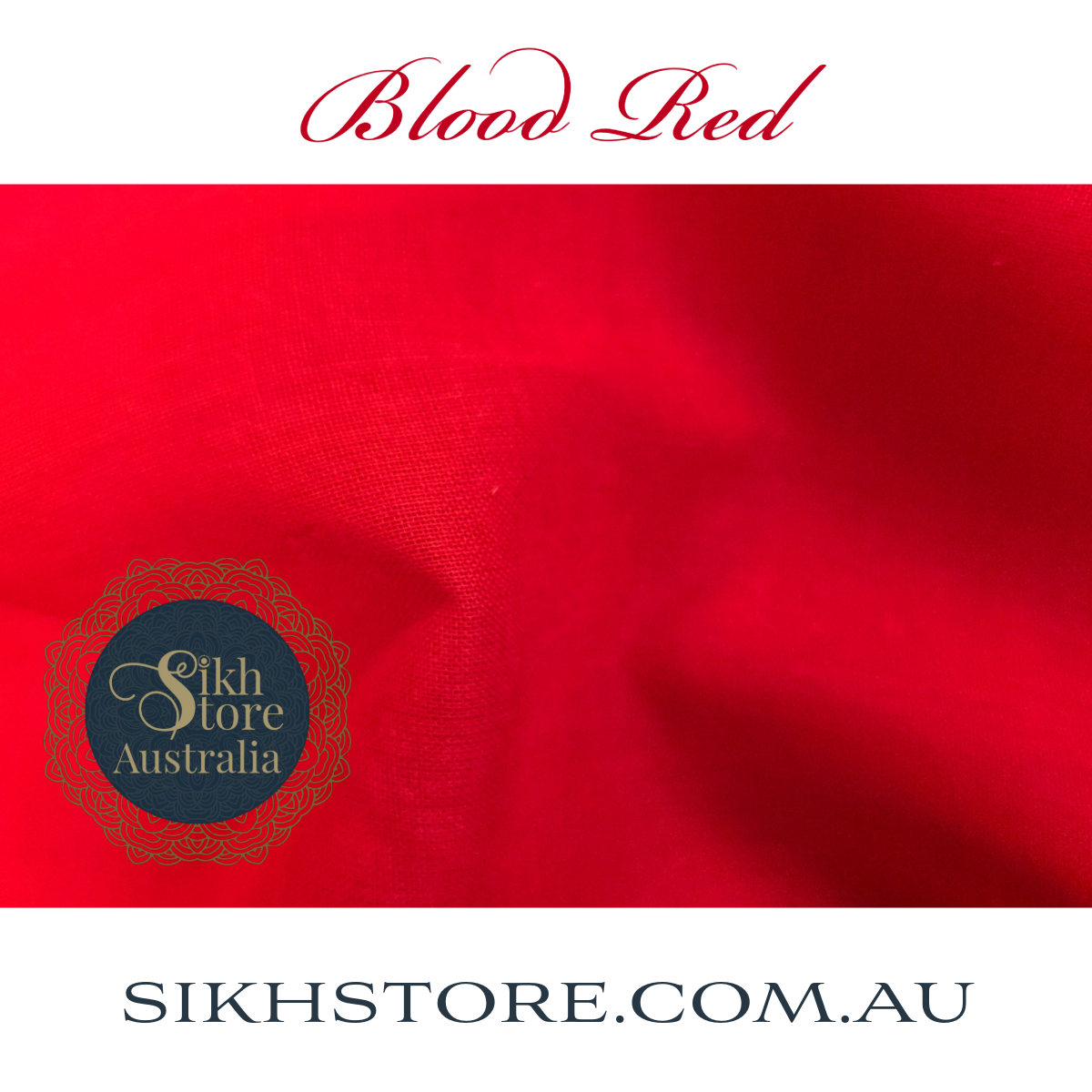 Blood Red Turban (Dastar)