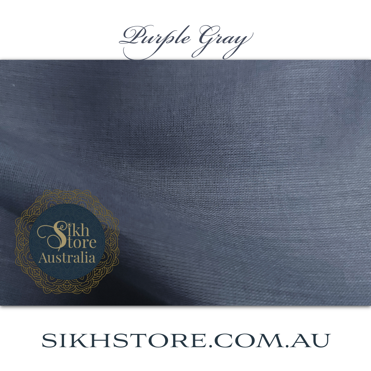 Purple Grey Turban (Dastar)