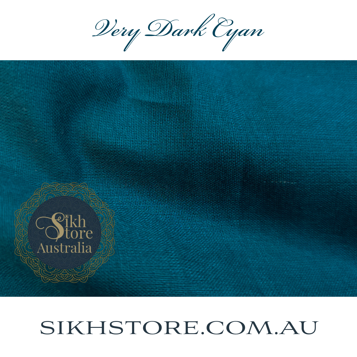 Very Dark Cyan Turban (Dastar)