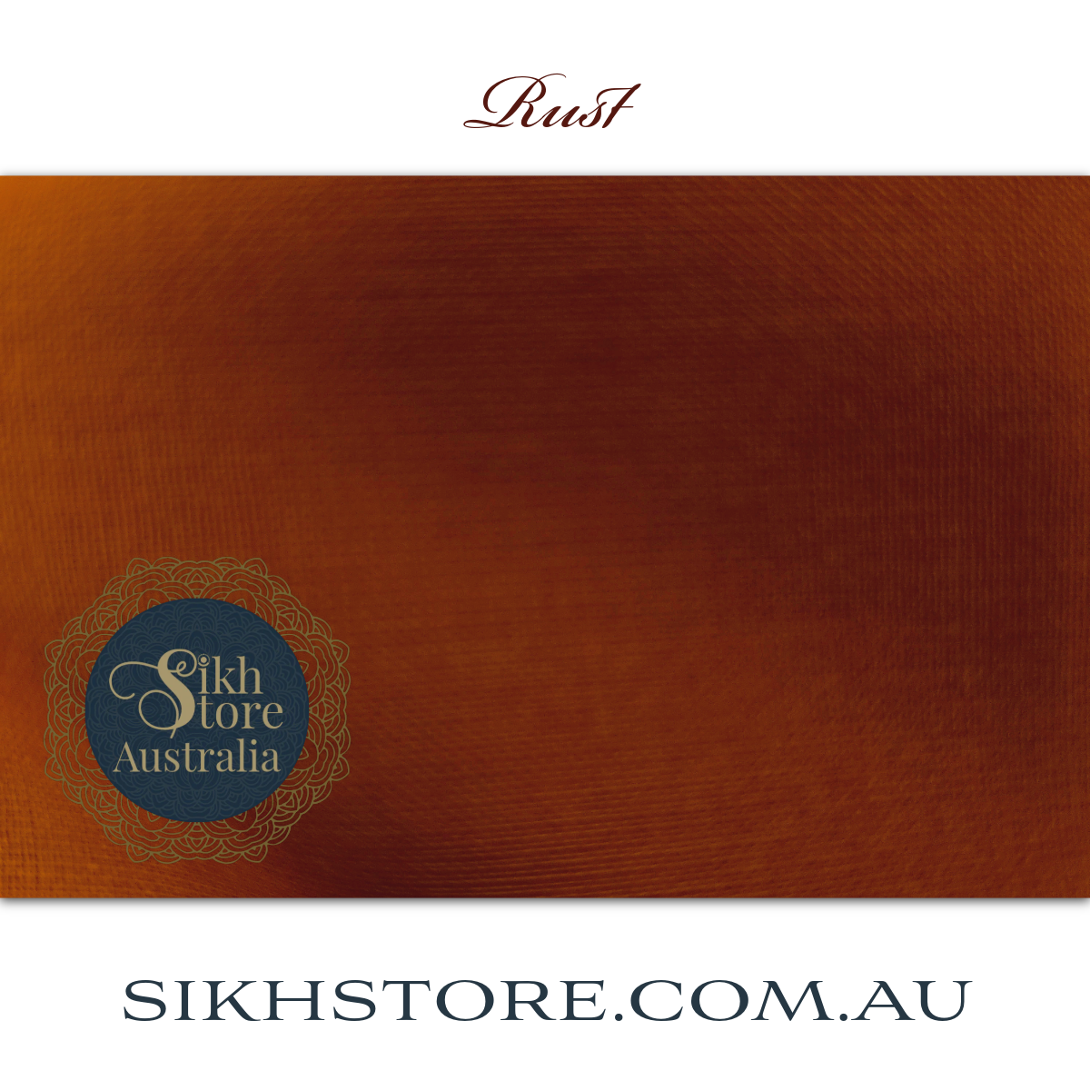 Rust Turban (Dastar)
